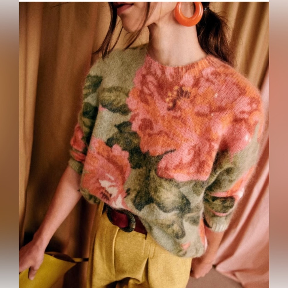 Sézane Fleur pull (sweater) Size M